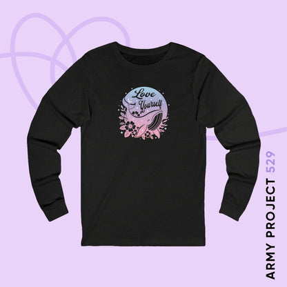 OT7 Long Sleeve Shirt - Love Yourself - Fanmade BTS Merch - Soft Unisex T-Shirt