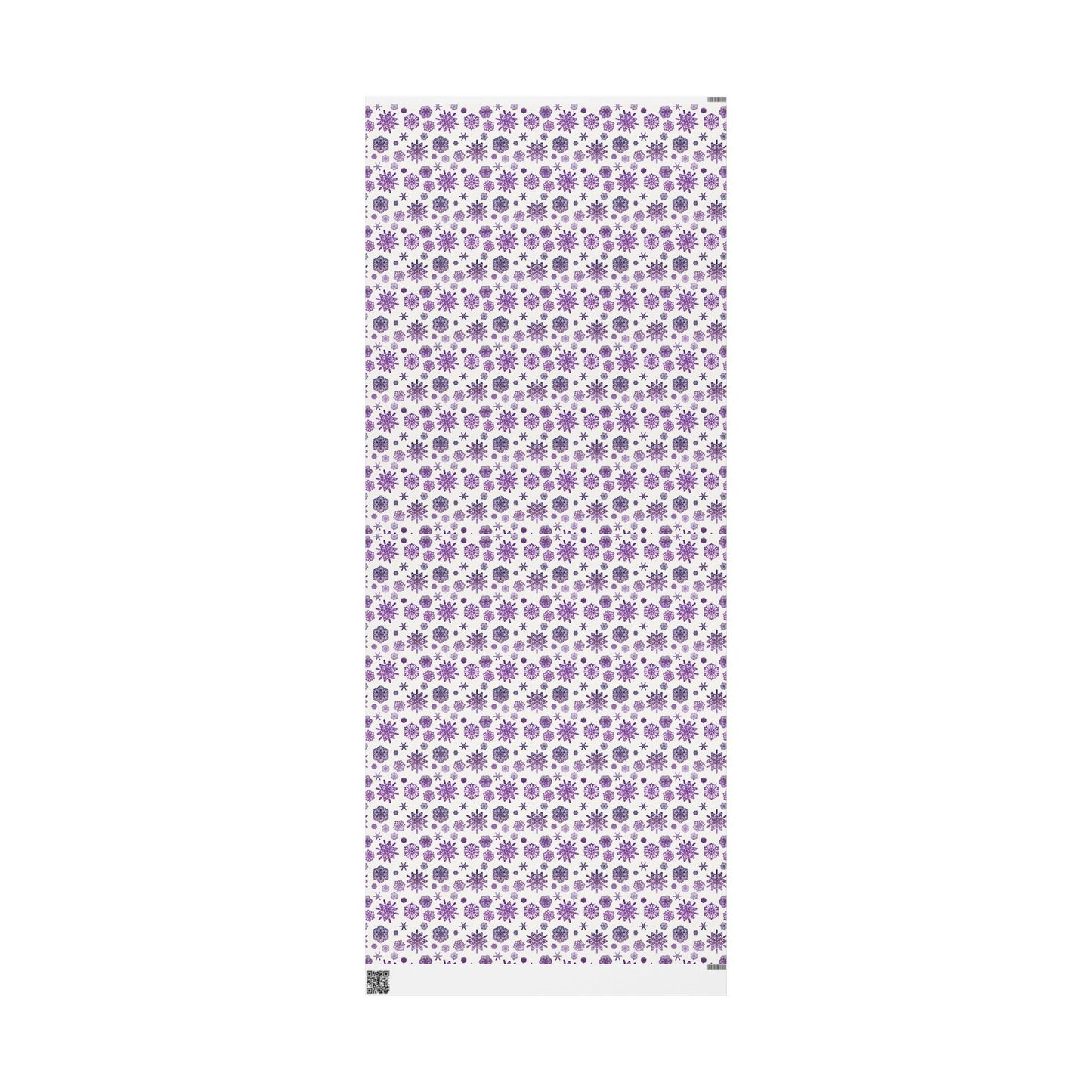 OT7 Wrapping Paper - Secret Snowflakes (White) - Subtle Fanmade BTS Merch - ARMY Gift Wrap