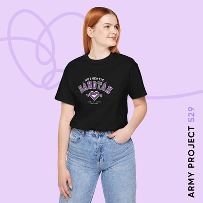OT7 Short Sleeve Shirt - Bangtan Athletics - Fanmade BTS Merch - Unisex Jersey T-Shirt