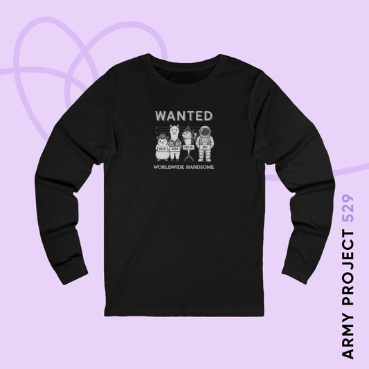 Run Kim Seokjin Unisex Jersey Long Sleeve Tee