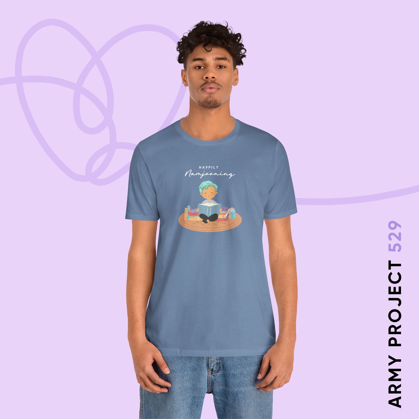 Happily Namjooning Unisex Jersey Short Sleeve Tee