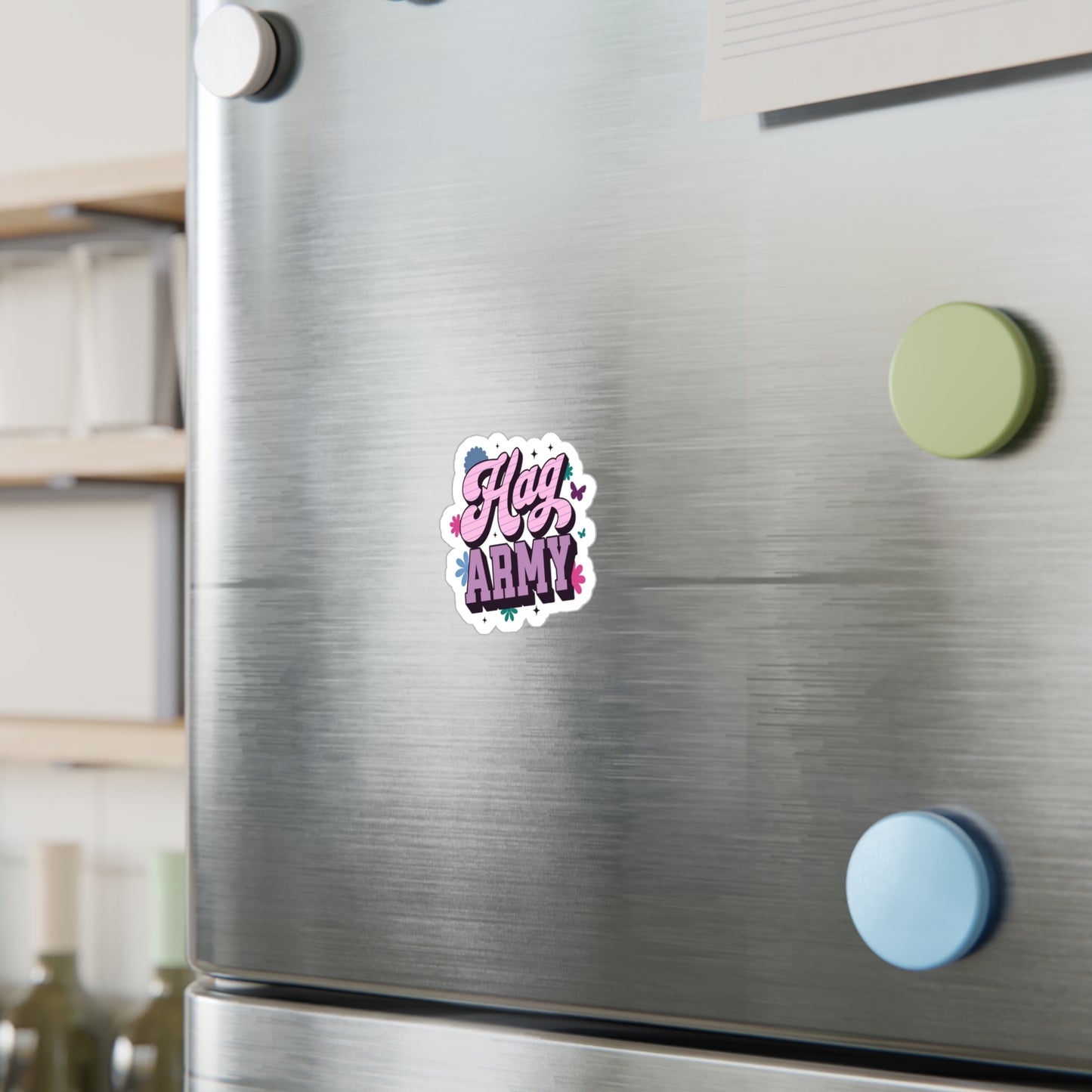 Hag ARMY Kiss-Cut Vinyl Decals