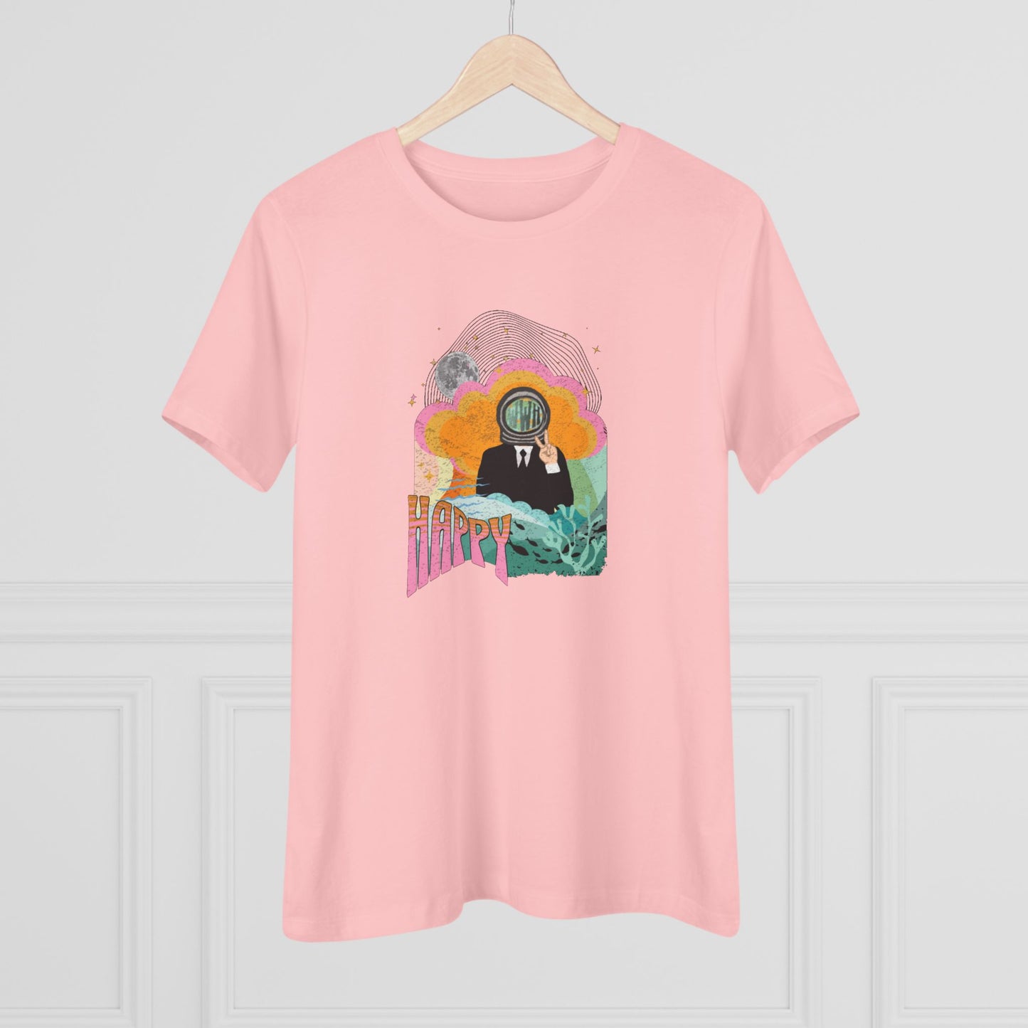 Jin Women's Tee - BTS Fanmade Retro Series - 1960s Mod Aesthetic - Soft Jersey T-Shirt