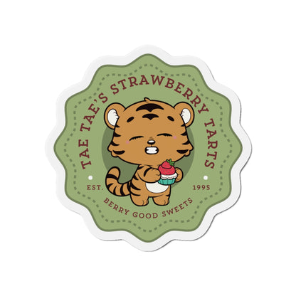 Tae Tae Strawberry Tarts Die-Cut Magnet