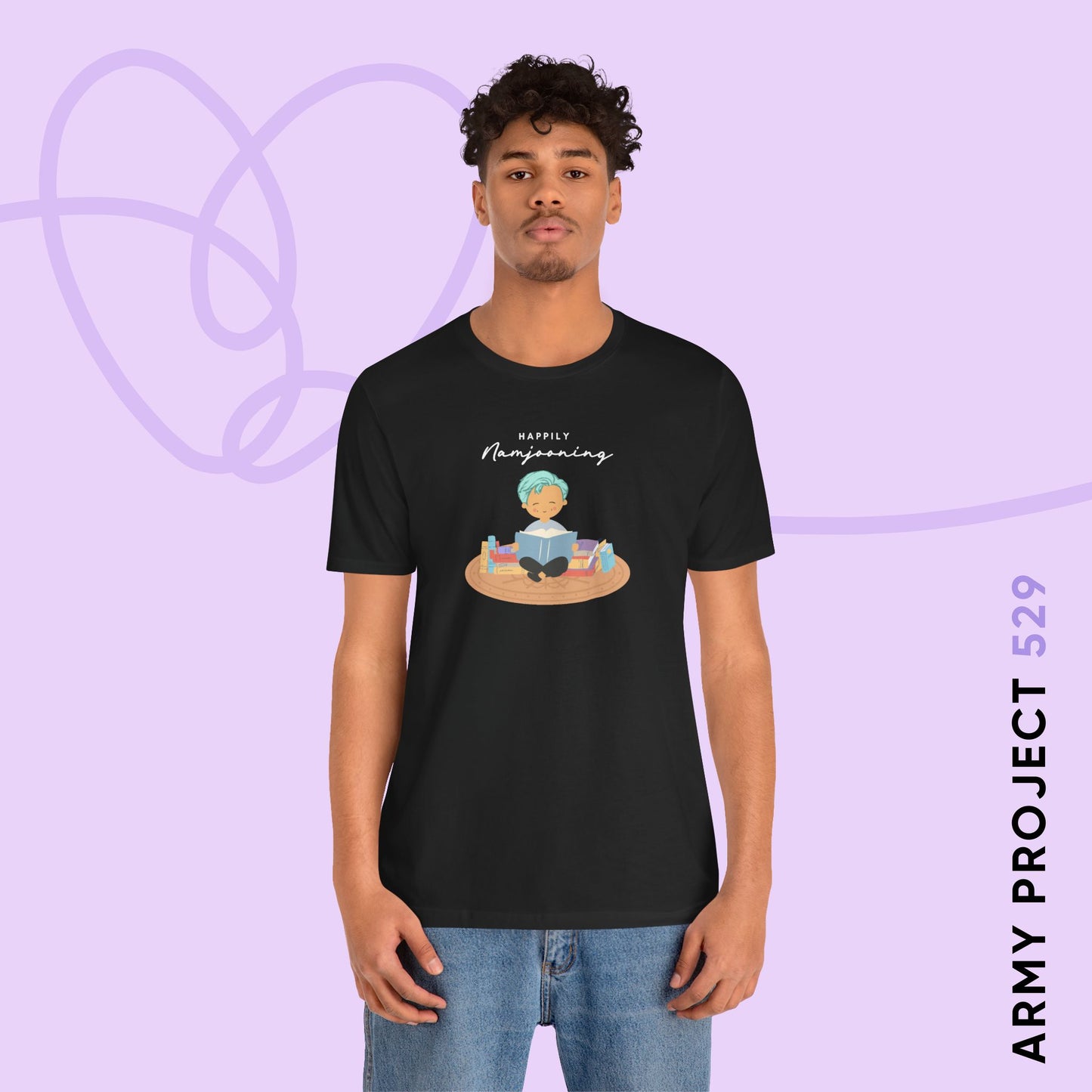 Happily Namjooning Unisex Jersey Short Sleeve Tee