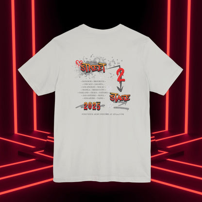 Hobi Concert Short Sleeve Shirt - HOTS with Hope (Arson Ver.) - Fanmade BTS Merch - Soft Unisex T-Shirt