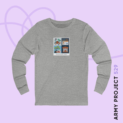 Namjoon Long Sleeve Shirt - Funny Fanmade Merch - Care Instructions - Soft Unisex T-Shirt