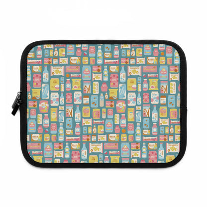 Sweet Pastel Korean Snacks Laptop Sleeve - Cute K-Pop Tech Accessories