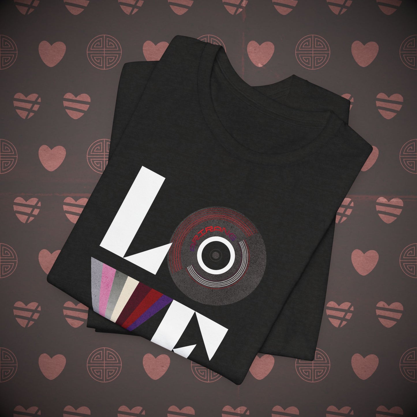 OT7 Short Sleeve Shirt - Love Record - Unisex Jersey T-Shirt