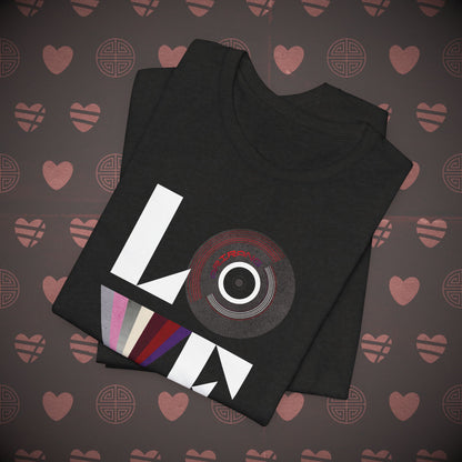 OT7 Short Sleeve Shirt - Love Record - Unisex Jersey T-Shirt