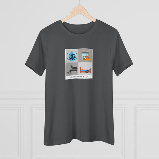 Yoongi Care Instructions Women's Relaxed Jersey Short Sleeve Tee