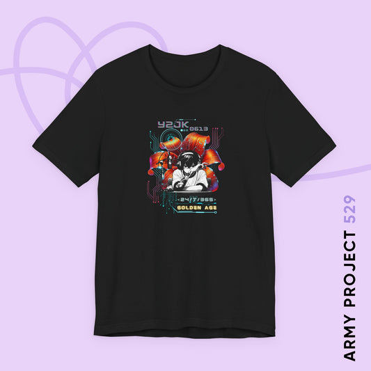 Jungkook Y2JK Retro Series Unisex Jersey Short Sleeve Tee