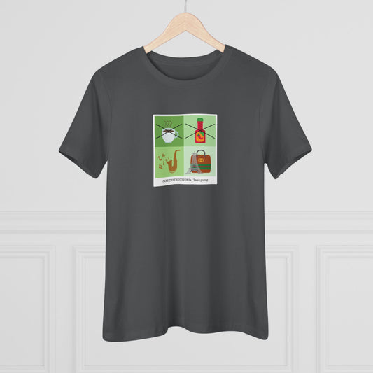 Taehyung Women's Tee - Funny Fanmade BTS Merch - Care Instructions - Soft Jersey T-Shirt