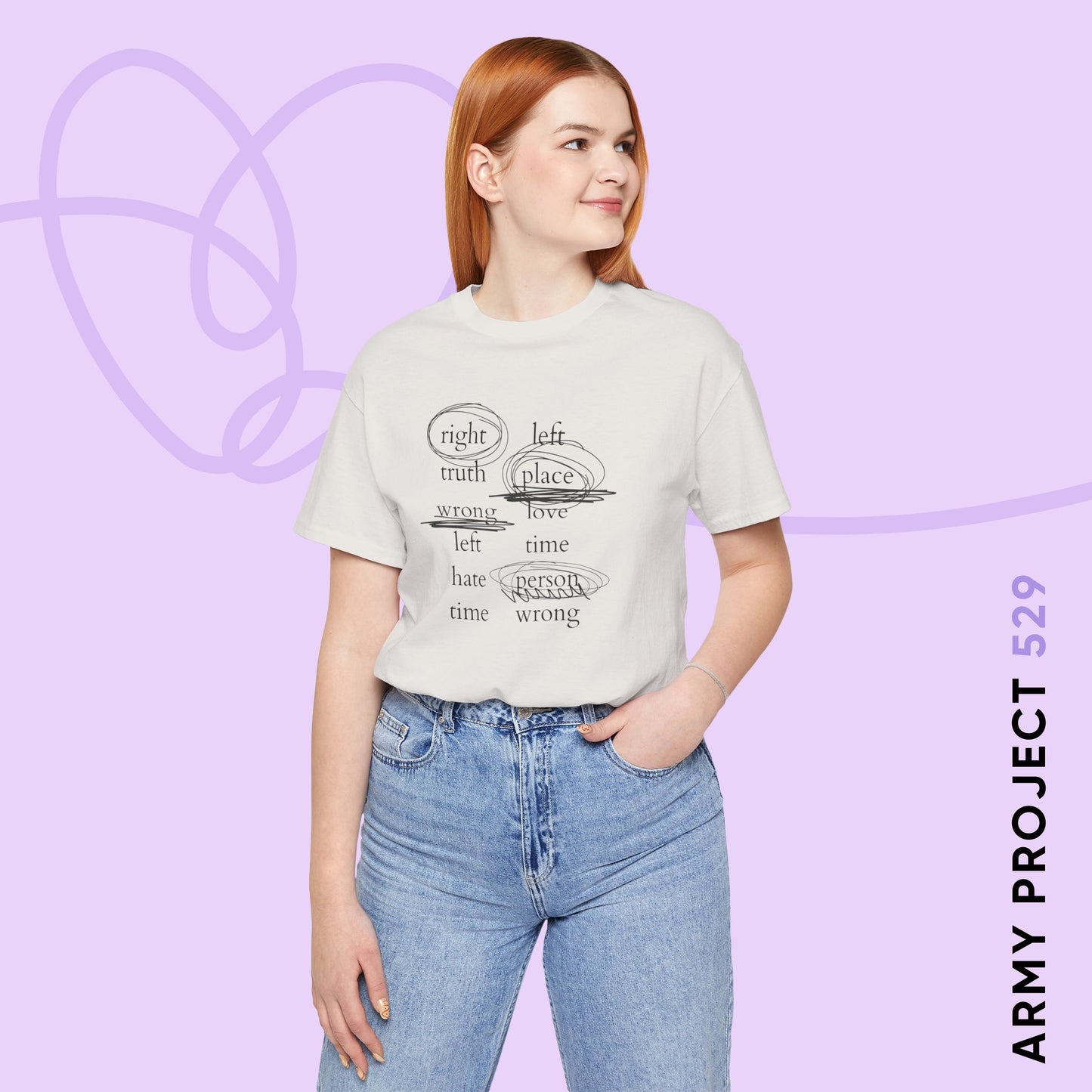 Namjoon Contradictions Unisex Jersey Short Sleeve Tee