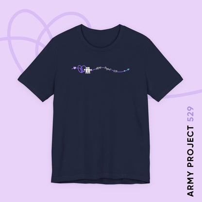 AP529 Heartline Logo Unisex Jersey Short Sleeve Tee