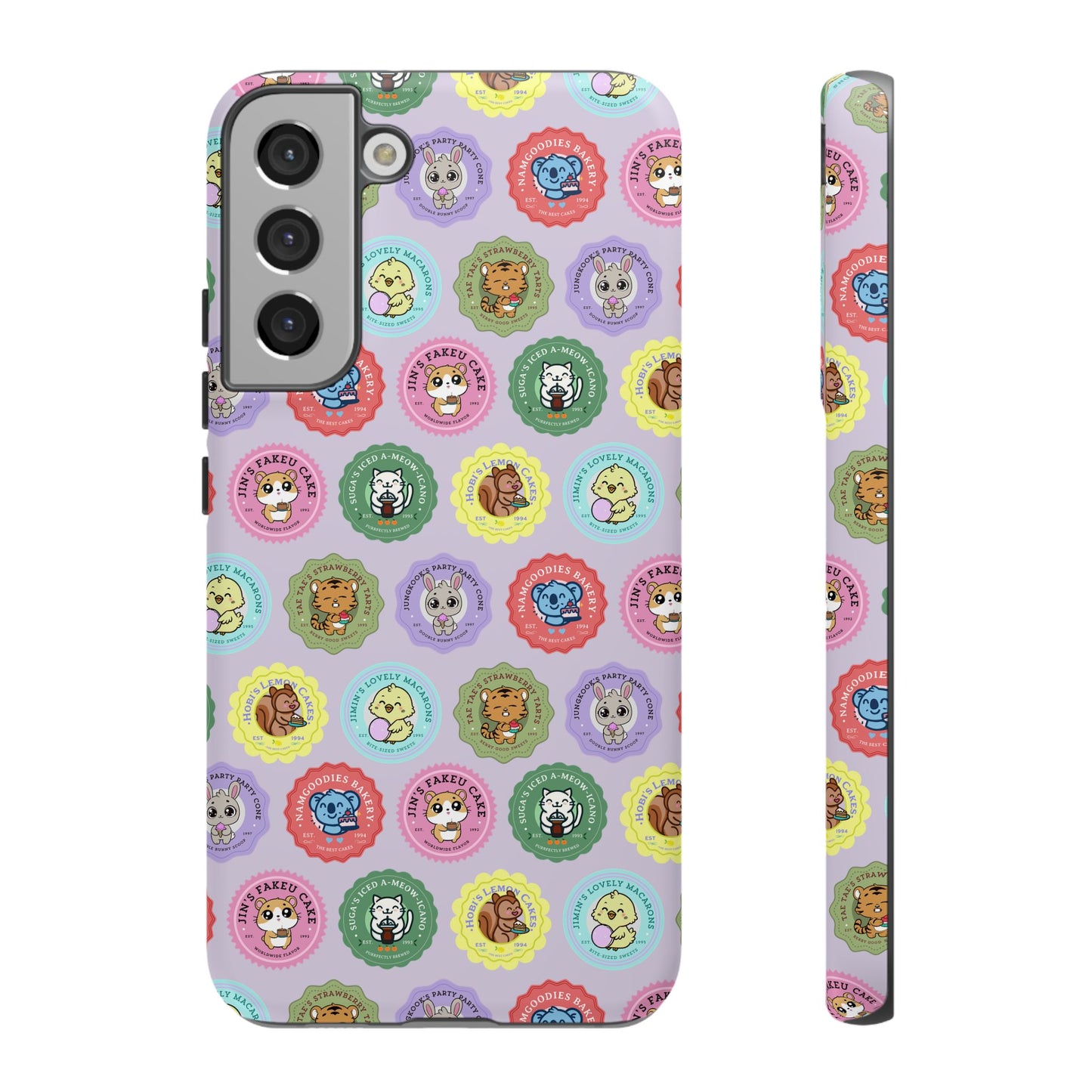 OT7 Phone Case - Cute Fanmade BTS Merch - Namgoodies Bakery - iPhone, Galaxy, Pixel