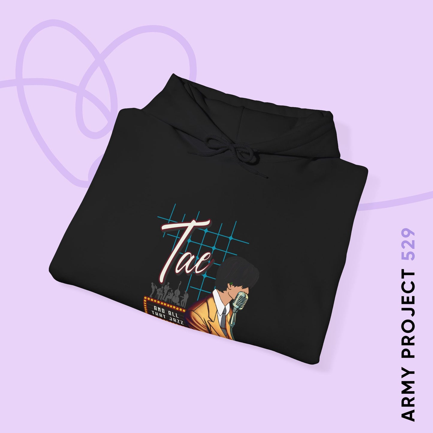 Taehyung 1950s Retro Series Unisex Heavy Blend™ Hoodie