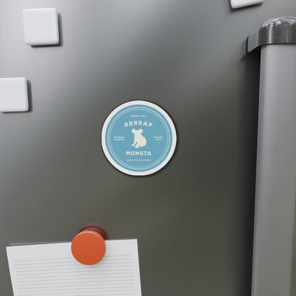 RRRRap Monsta Badge Series Die-Cut Magnet