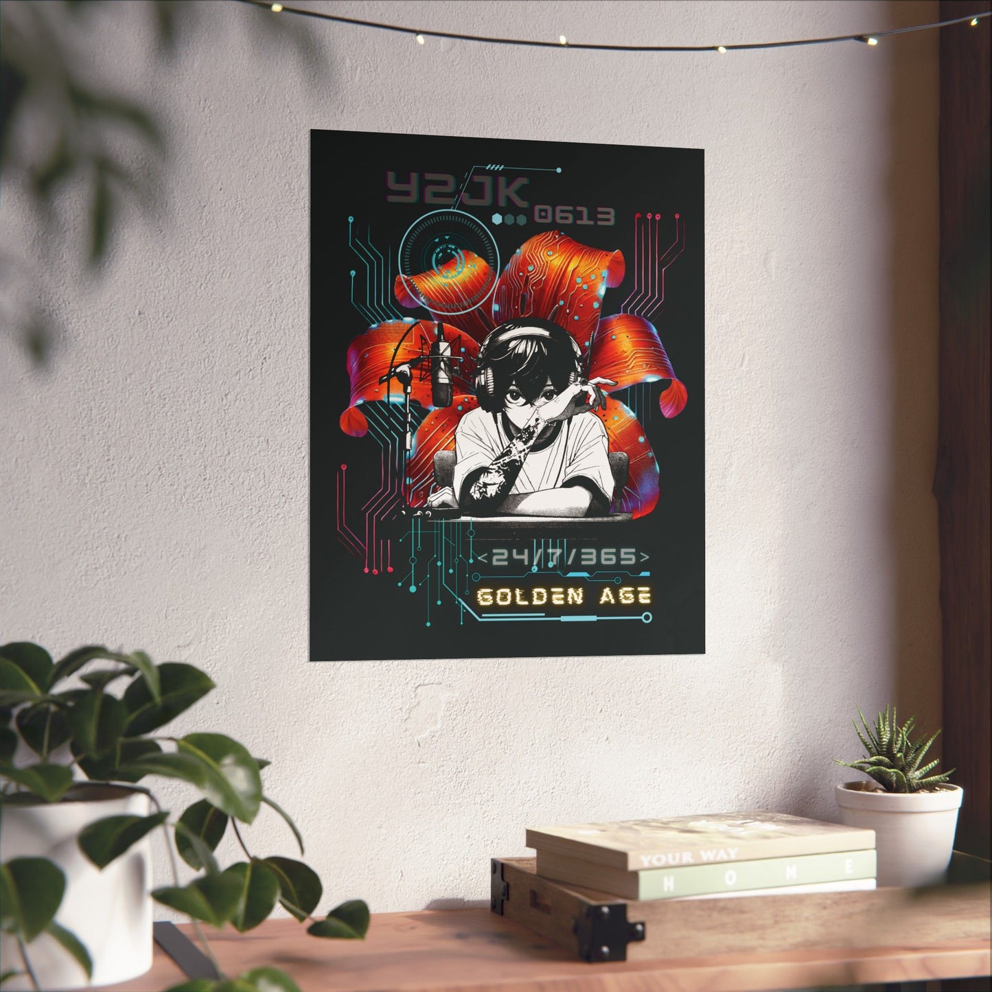 Jungkook Y2JK Retro Series Matte Poster