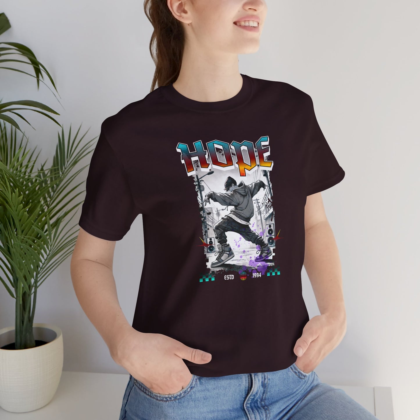 Hobi 1990s Retro Series Unisex Jersey Short Sleeve Tee