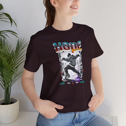 Hobi Short Sleeve Shirt - Fanmade BTS Retro Series - 90s Hip-Hop Aesthetic - Soft Unisex T-Shirt