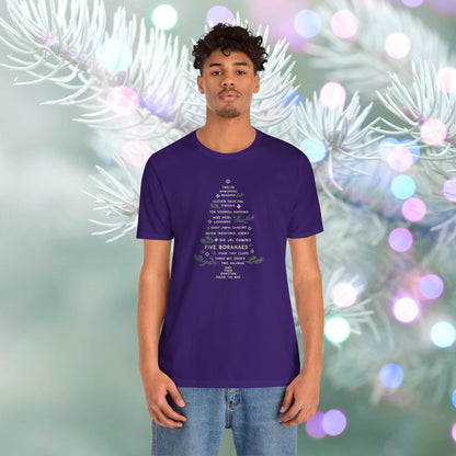 OT7 Short Sleeve Shirt - 12 Days of Bangtan - Fanmade BTS Merch - Unisex Jersey T-Shirt