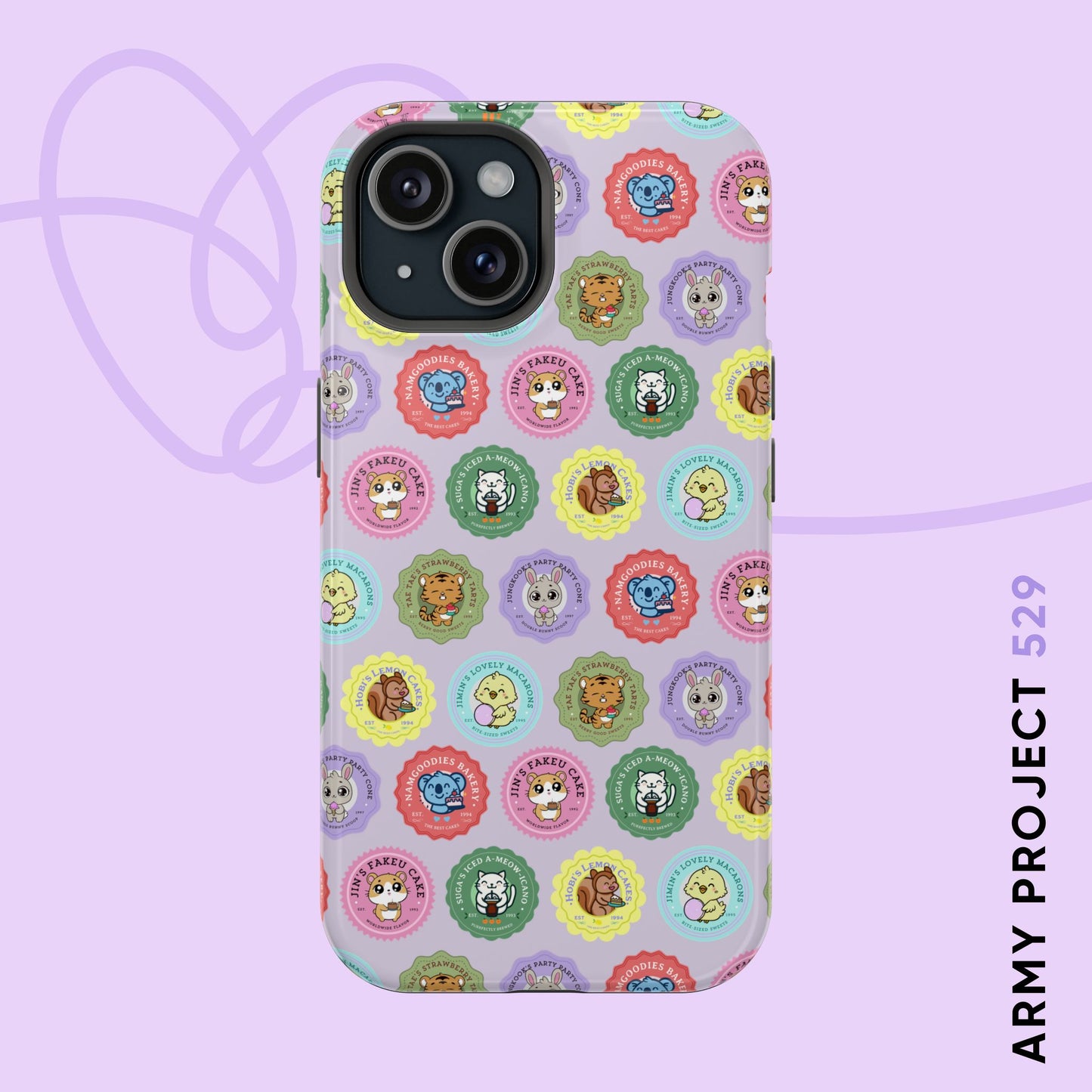 Namgoodies Bakery OT7 Magnetic Tough Phone Case