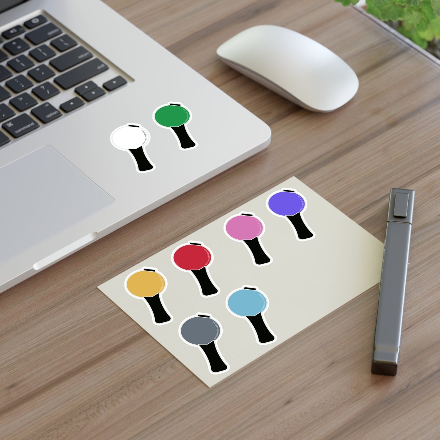 Ma City Map Lightstick Vinyl Sticker Sheet