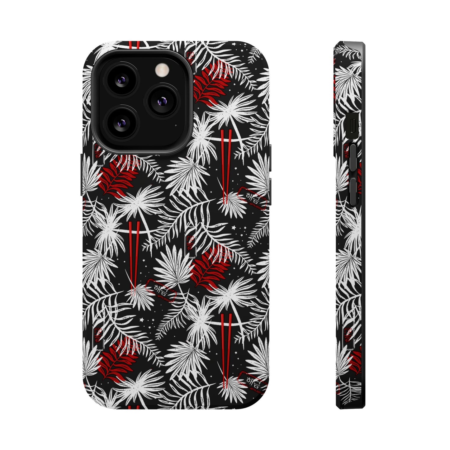 Tropical Chopsticks Magnetic Tough Phone Case