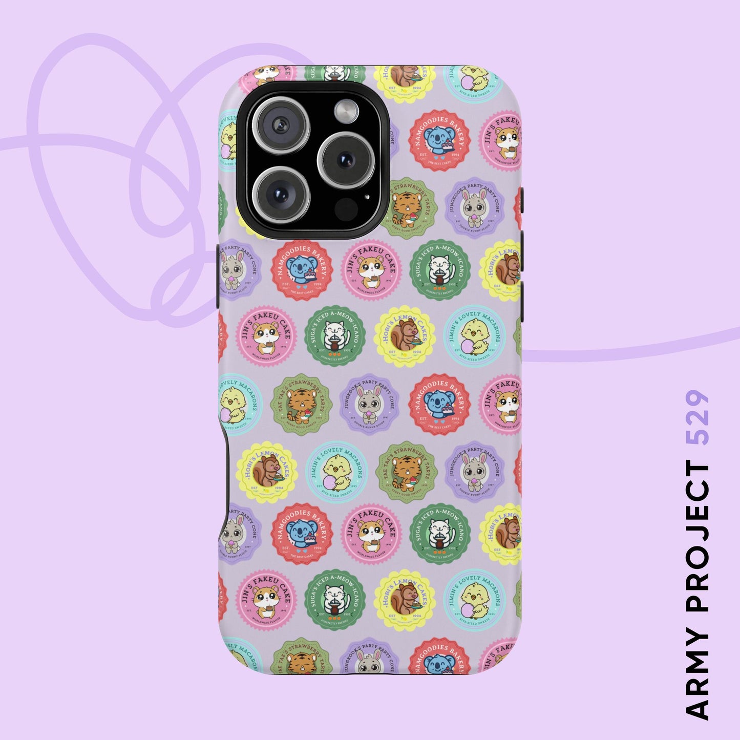 Namgoodies Bakery OT7 Magnetic Tough Phone Case