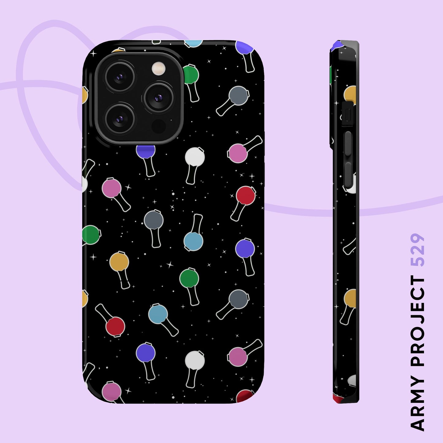 Ma City Map Lightstick Magnetic Tough Phone Case