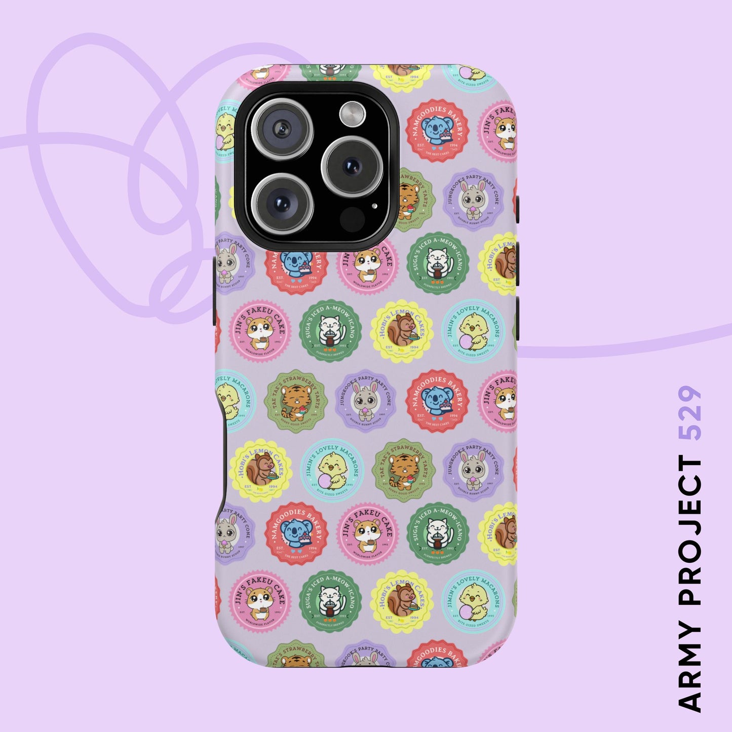Namgoodies Bakery OT7 Magnetic Tough Phone Case