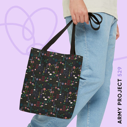 Norigae Night Garden Tote Bag