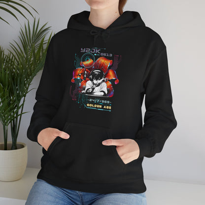 Jung Kook Hoodie - Fanmade BTS Retro Series - Y2K Gamer Aesthetic - Cozy Unisex Sweatshirt