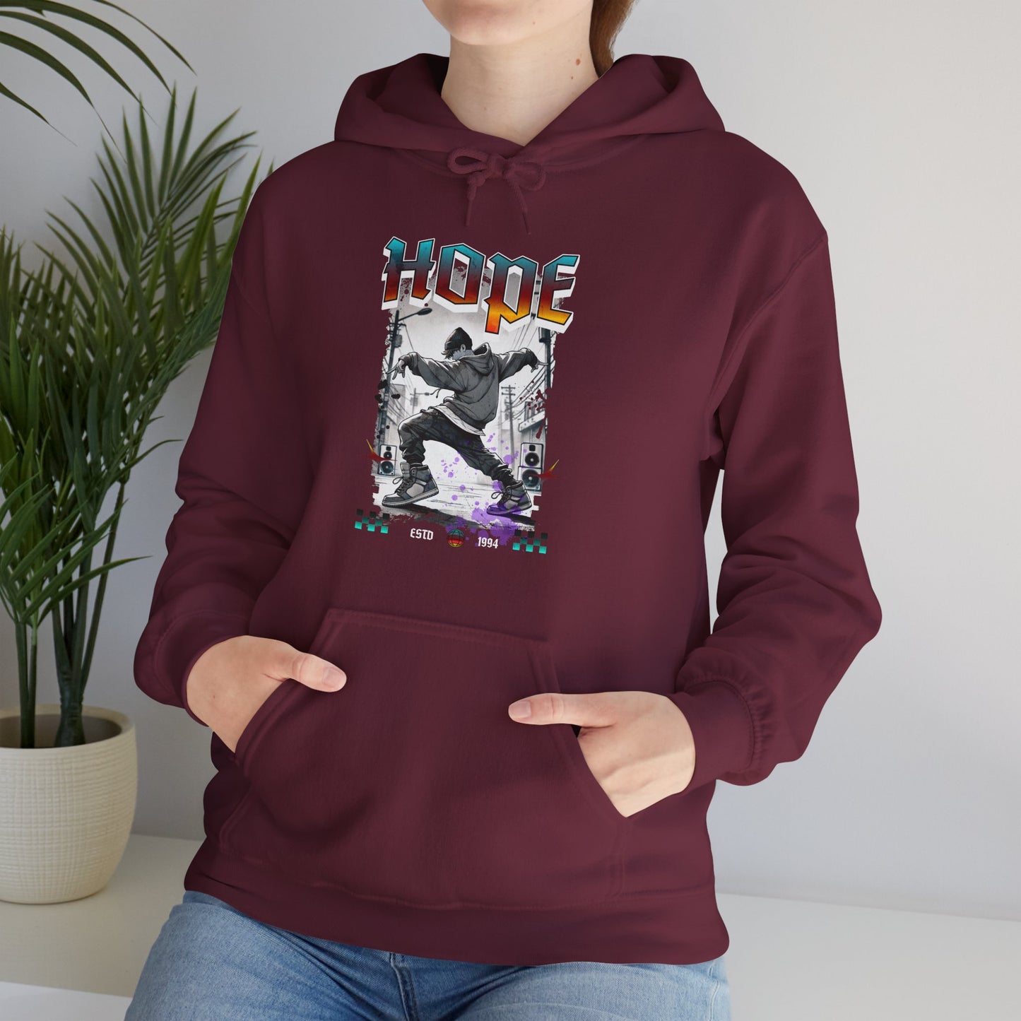 Hobi 1990s Retro Series Unisex Heavy Blend™ Hoodie