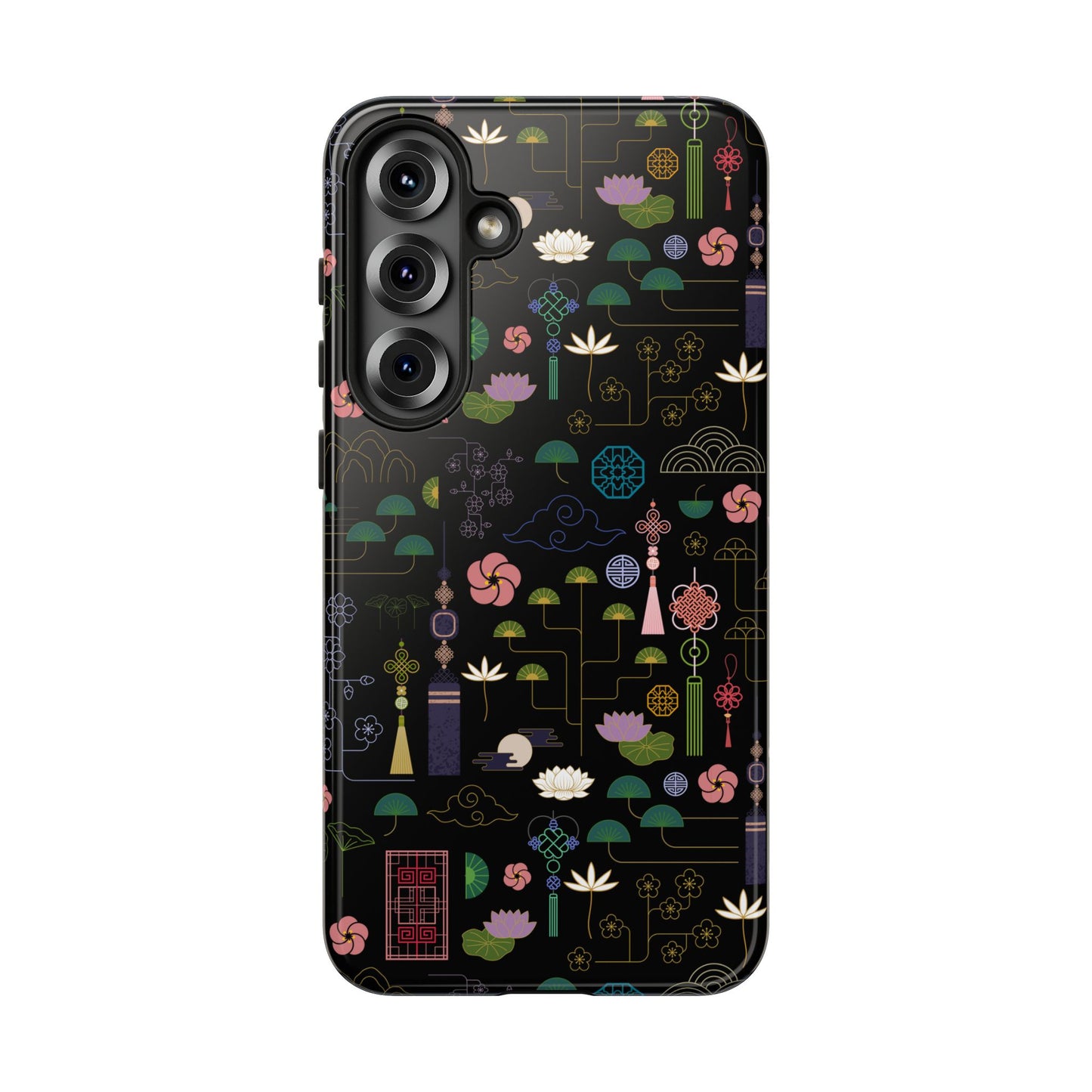 Norigae Night Garden Tough Phone Case - Elegant K-Pop Merch - iPhone, Galaxy, Pixel Cover