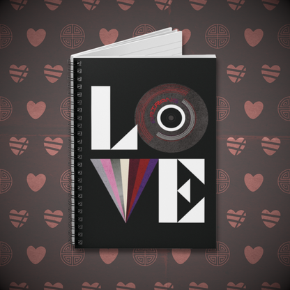 OT7 Notebook - Love Record - Spiral Journal